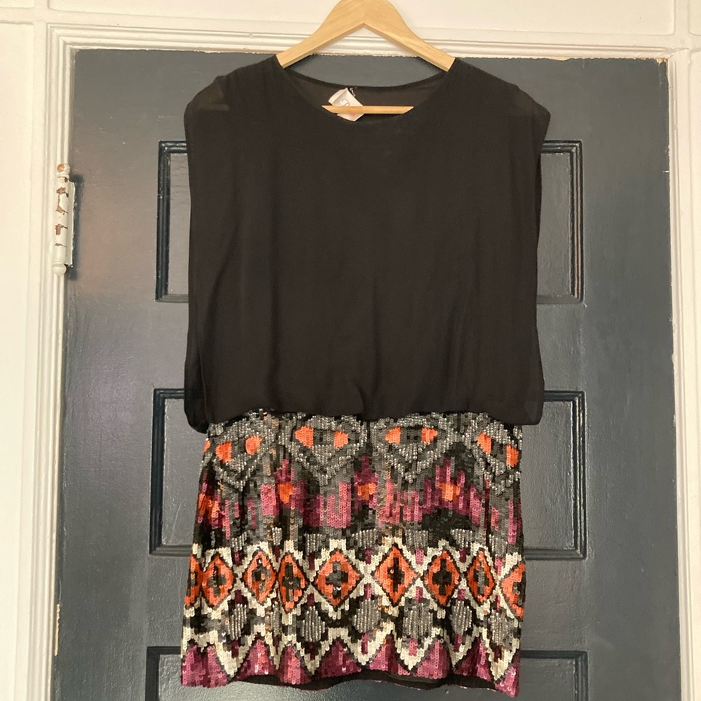 Beautiful, sequined skirt Parker dress